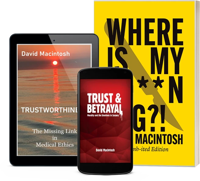 Where Is My F**N Leg? by David Macintosh